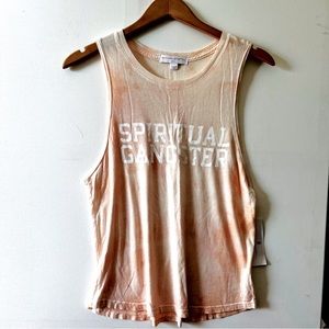 Spiritual Gangster Varsity tank